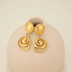 Double Mesh Drop Earrings