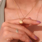 Golden Shell Necklace