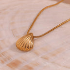 Golden Shell Necklace