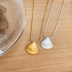 Golden Shell Necklace