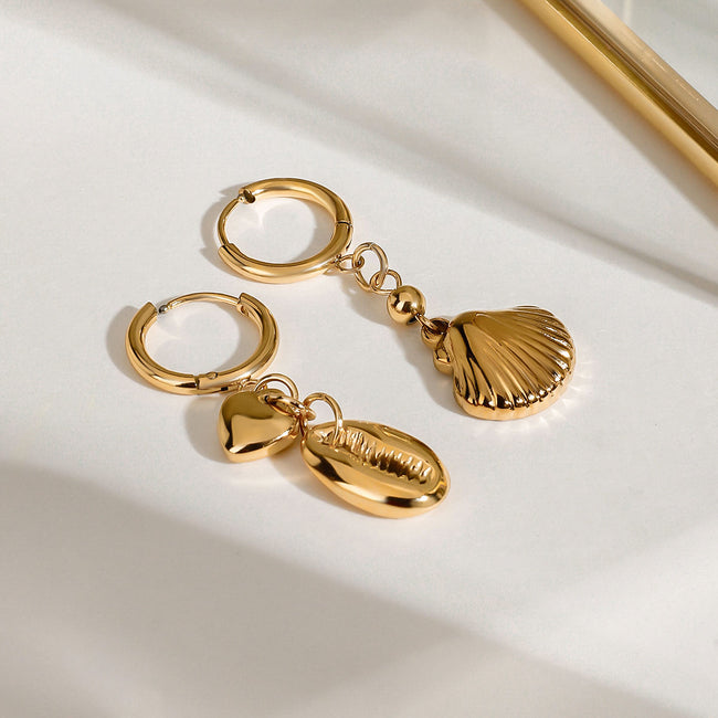 Coastal Hymn Huggies Earrings Main Image