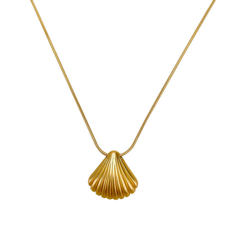 Golden Shell Necklace