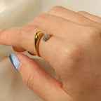 Myra Adjustable Hug Ring